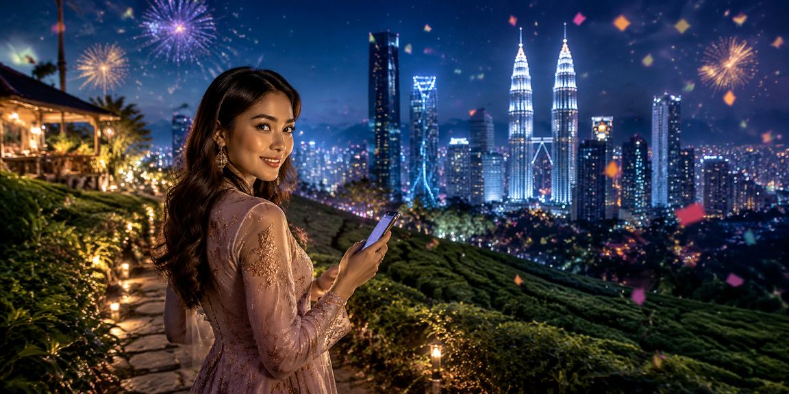 Pemain Malaysia mengikuti pertandingan e-sukan melalui platform dalam talian fcm99 di Kuala Lumpur